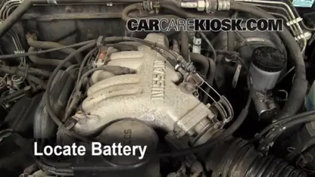 1995 Nissan Pickup XE 3.0L V6 Extended Cab Pickup Battery Jumpstart
